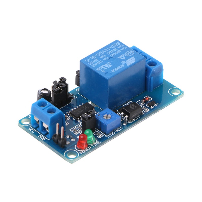 Colo Dc 12V Normally Open Time Relay 250V Ac โมดูลสวิทช์เปิดปิด ...
