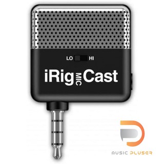 IK Multimedia iRig MIC Cast 2ไมค์ที่ทำมาตอบสนองสาย Podcast และต้องการ Live ด้วยคุณภาพเสียงที่ดีสามารถใช้งานร่วมกับ iPhon