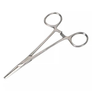 Needle holderคีมถอนขนหูสุนัข และแมว คีมจับเส้นเลือด คีมคีบเบ็ด ความยาว 16 cm