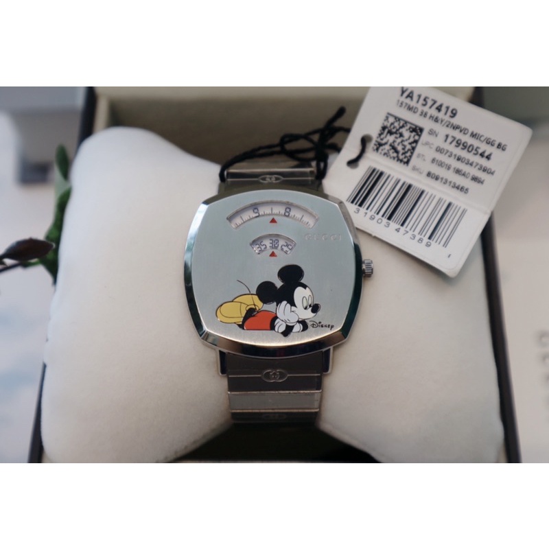 ของแท้!!นาฬิกา Gucci ฉลองปีนักษัตรชวด เปิดตัวนาฬิกา Grip Mickey Mouse 2019