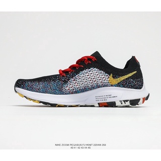 ◕✹[ข้อเสนอพิเศษ]  Nike Zoom Pegasus Flyknit รองเท้าวิ่งระบายอากาศ รองเท้ากีฬา Color 6th