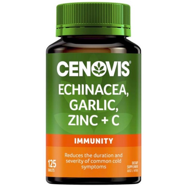 Cenovis สูตร Echinacea Garlic Zinc & C