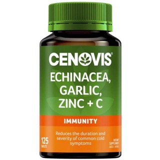 Cenovis สูตร Echinacea Garlic Zinc &amp; C