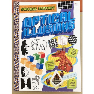 หนังสือพับกระดาษ Science factory "Opitical illusions"