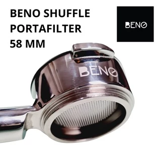 อะไหล่ก้านชงกาแฟ BENO SHUFFLE PORTAFILTER อุปกรณ์เสริม ด้ามจับ ฟิลเตอร์บาสเก็ต แบบตัน ทางน้ำไหล สำหรับหัวกรุ๊ป E61 58 MM