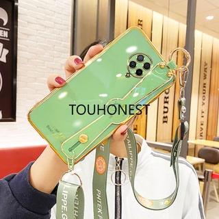 เคสโทรศัพท์มือถือ TPU แบบนิ่ม ลายน่ารัก 6D พร้อมสายคล้อง สําหรับ Xiaomi Redmi Note 11 Note 11S Note 10S Note 10 Pro Note 7 8 Pro 8T 9T