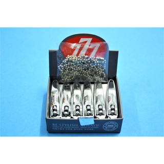 ♢กรรไกรตัดเล็บ 777 - 118 (12 ชิ้น), 777 Nail Clippers - 118 (12 pieces)✦