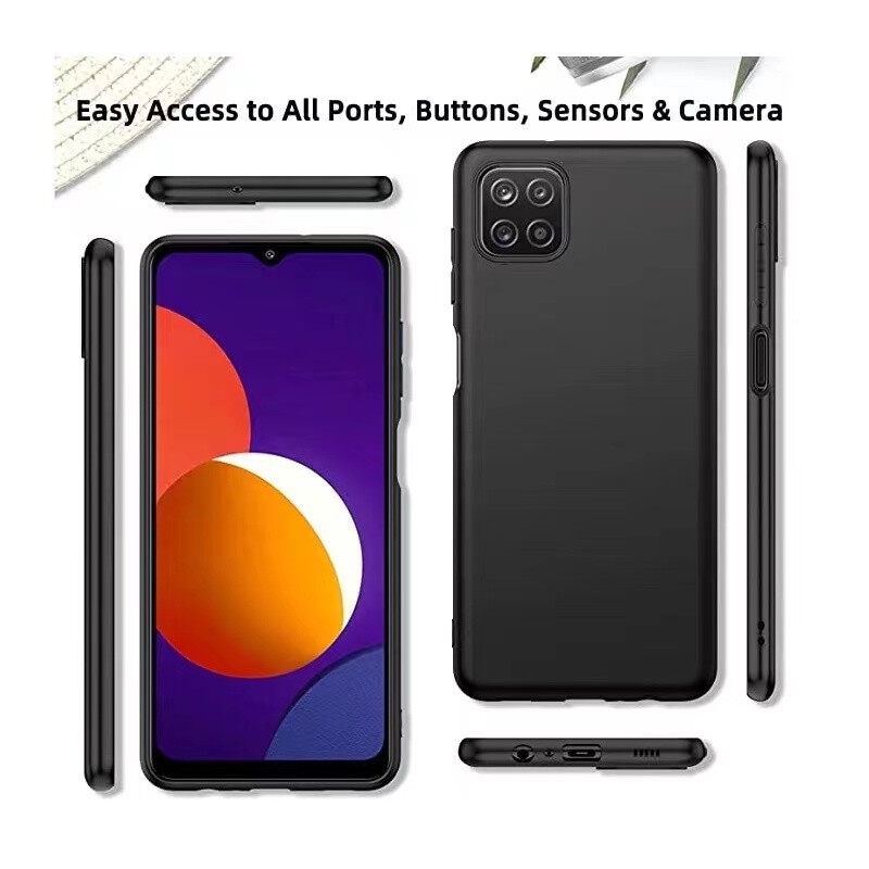 ส่งจากไทย เคสมือถือ Samsung galaxy A22 5G กันกระแทก นิ่ม Case ซัมซุง tpu สีดํา ซิลิโคน