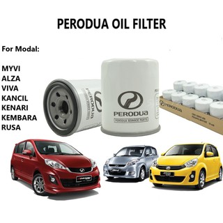 ไส้กรองน้ํามันเครื่อง PERODUA MYVI KANCIL KENARI KELISA ALZA VIVA