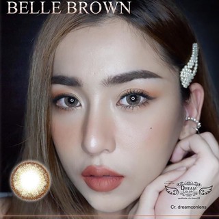 คอนแทคเลนส์ รุ่น BELLE (BROWN)&gt;&gt;แบบแฟชั่น