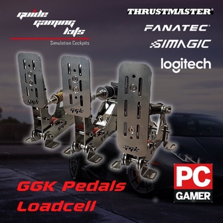 [ประกัน 1 ปี] GGK Pedals Loadcell ใช้กับจอยพวงมาลัยทุกรุ่น Simagic Fanatec Thrustmaster Logitech