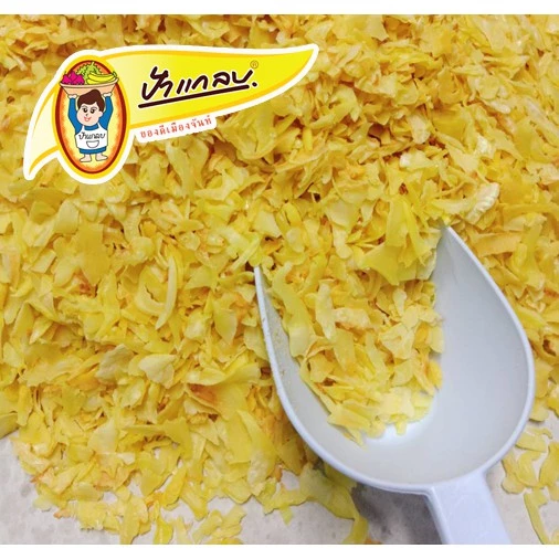 ทุเรียนทอด นน. 1 kg (ชิ้นเล็ก)   ตราป้าแกลบ ของดีเมืองจันท์ thumbnail 5