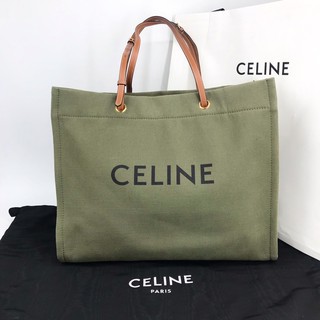 Celine Canvas Shopping Bag (Like New!) dc20