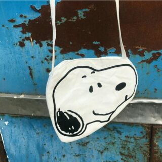 กระเป๋าผ้าลาย snoopy  ใบเล็ก