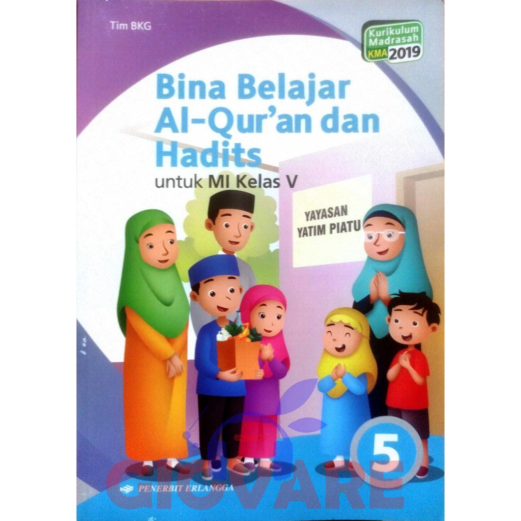 หนังสือการนอนของ BINA และ HIRTH MI GRADE 5 RALANGGA MADRASAH CURRICULUM 2019 | LEARNING THE QURAN & 