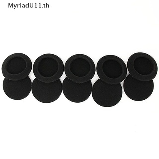 【MyriadU】แผ่นโฟมฟองน้ําหูฟัง 35 มม. 40 มม. 45 มม. 50 มม. 55 มม. 60 มม. 65 มม. แบบเปลี่ยน