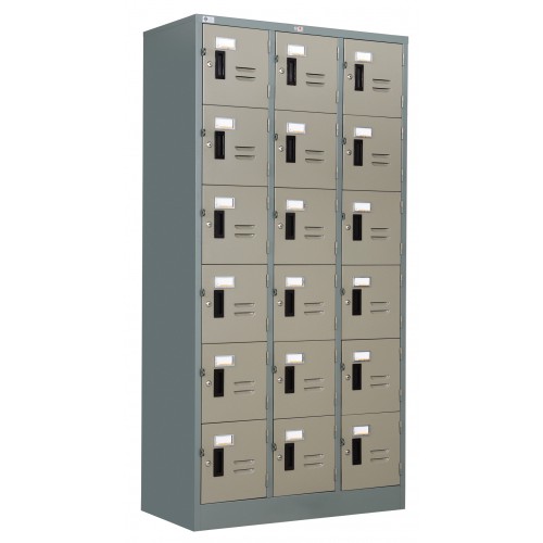 ILF - ตู้ล็อกเกอร์เหล็ก 18 ประตู Locker LK-18