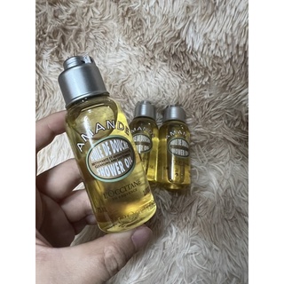 LOccitane Almond Shower Oil Cleansing And Softening 75ml ของแท้100%