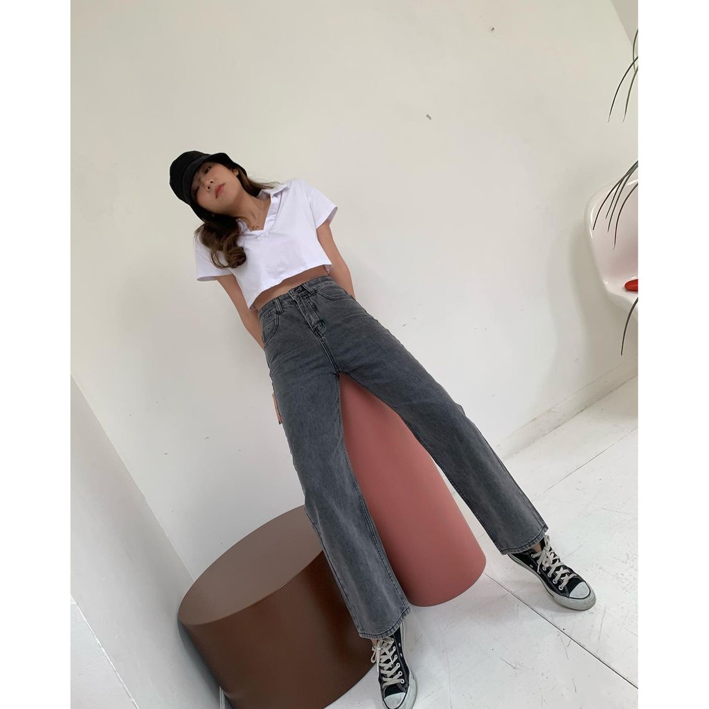 stylist_shop | pants098 Long Leg Jeans