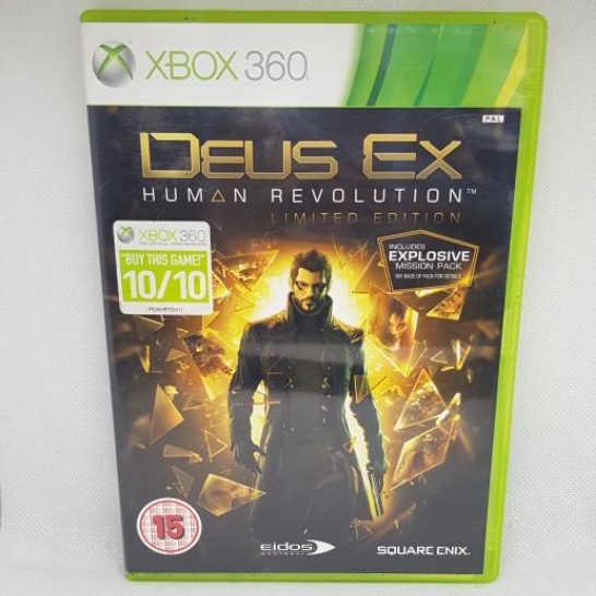 แผ่น Xbox 360 Deus EX Human Revolution Limited Edition (แผ่นแท้)(PAL)