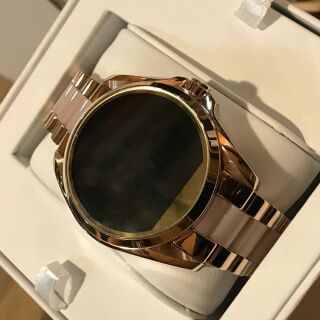 MICHAEL KORS BRADSHAW ROSE GOLD ACETATE TONE