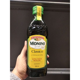 Monini Classico Extra Virgin Olive Oil น้ำมันมะกอก เอ็กซ์ตร้าเวอร์จิ้น  โมนี่นี่ 500กรัม