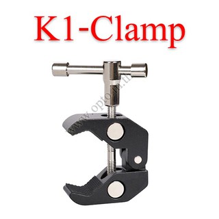 K1-Clamp metal Clamp Portable Use for size 55mm ขาจับยึดกับวัตถุไม่เกิน5.5cm