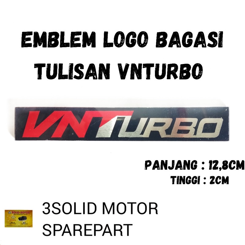 โลโก้ VNTurbo LUGGAGE ดั้งเดิม EMBLEM