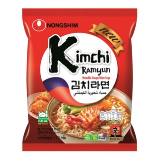 Pro12.12✅NongShim Kimchi🇰🇷김지라면นงชิม กิมจิ รามยอม Noodle Soup 120กรัม