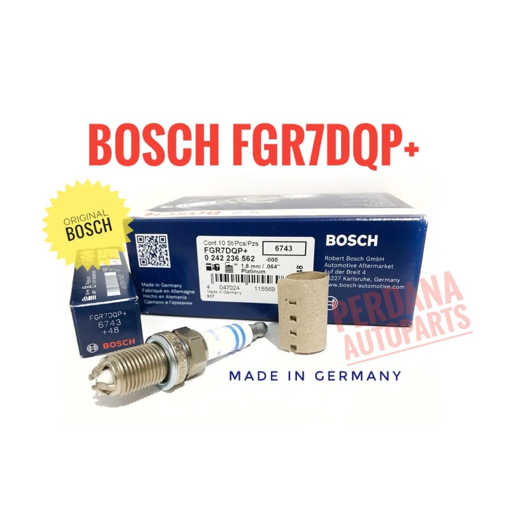 BOSCH หัวเทียนเลเซอร์ 4-Prong Electroda Platinum สําหรับ BMW 316i (E30/E36/E46), 318i (E36/E46), 320