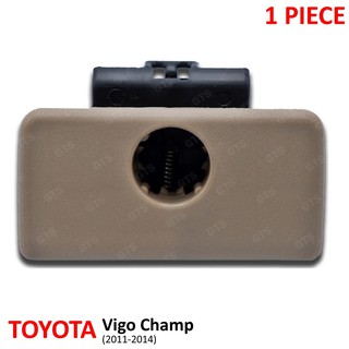 มือเปิดเก๊ะใส่ของ มือเปิดเก๊ะ สีครีม สำหรับ Toyota Hilux Vigo Champ MK6 MK7 ปี 2011-2014