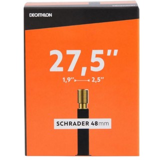 ยางในขนาด 27.5x1.9/2.5 พร้อมวาล์ว Schrader ขนาด 48 มม.