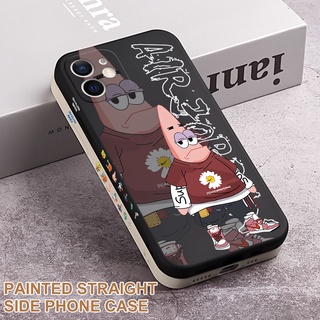 เคสโทรศัพท์มือถือ กันกระแทก พิมพ์ลาย SpongeBob Patrick Star มีลายด้านข้าง สําหรับ OnePlus 9 Pro 9R 9RT Nord CE 2 OnePlus 6 7 8