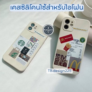 -พร้อมส่งในไทย-เคสซิลิโคน สกรีนลายการ์ตูน TPU นิ่ม ใช้สำหรับIPทุกรุ่น #937