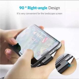 UGREEN รุ่น 10396 Micro USB to USB 2.0 สายยาว 12cm, OTG Cable On The Go Adapter Male Micro-USB to Female USB