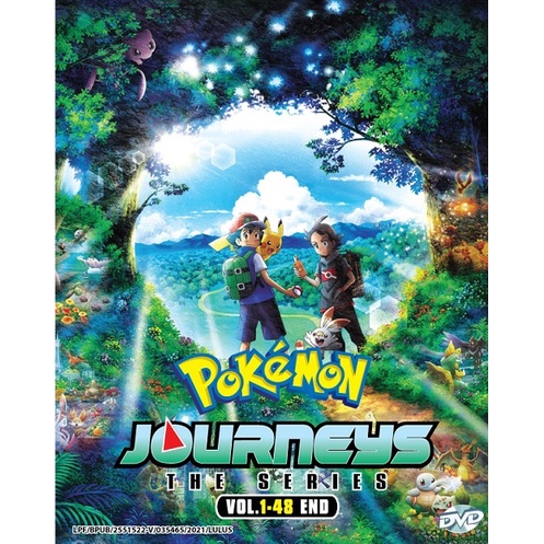 Pokemon JOURNEYS: THE SERIES ( VOL.1-48 END ) DVD + EXTRA