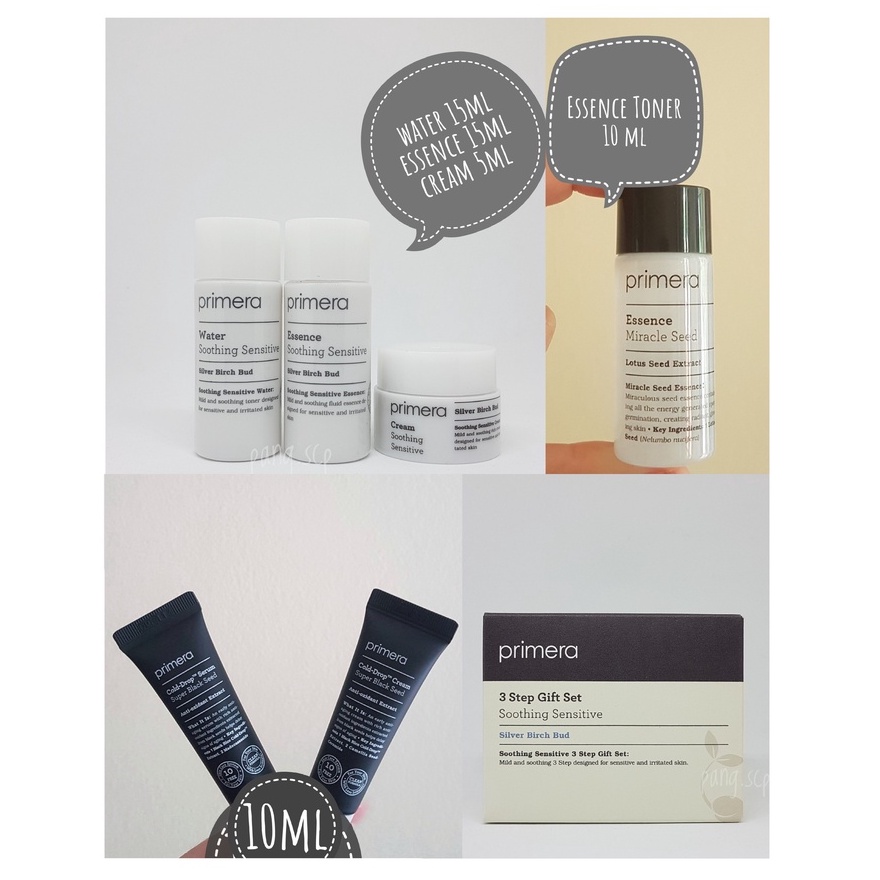 พร้อมส่ง! Primera Water Organience, Essence Miracle Seed, ColdDrop