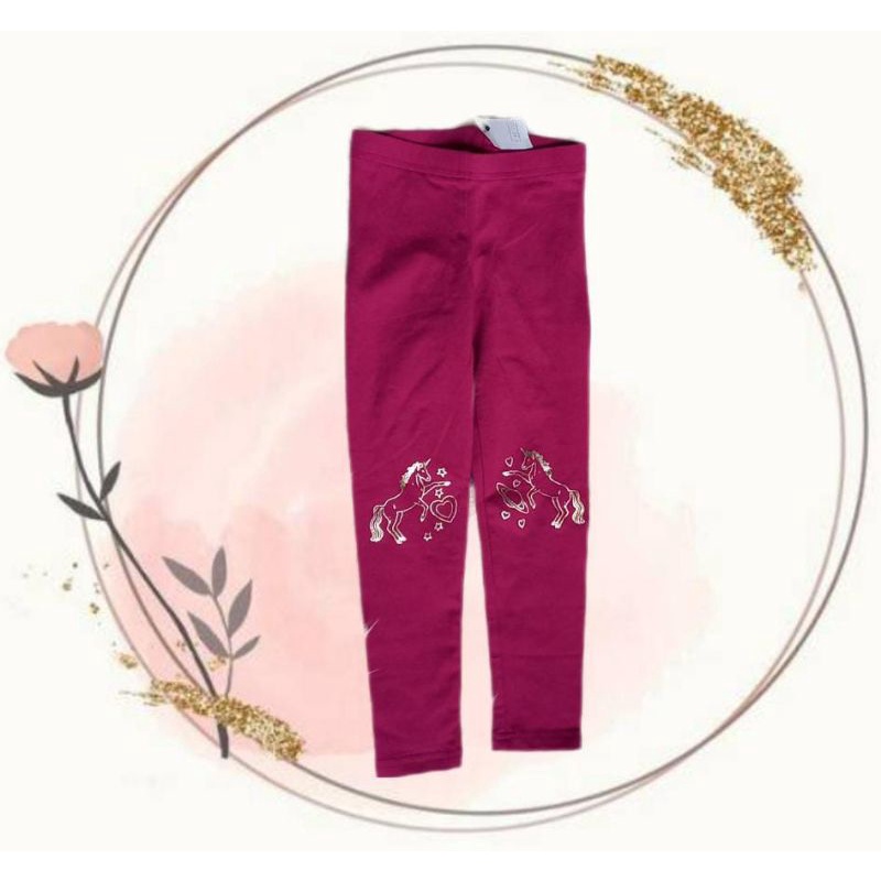 กางเกงเลกกิ้งเด็กผู้หญิง Old navy