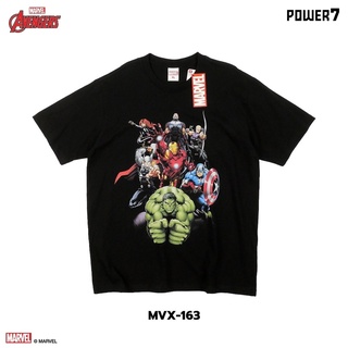 Power 7 Shop เสื้อยืดการ์ตูน ลิขสิทธ์แท้ MARVEL COMICS  T-SHIRTS (MVX-163)