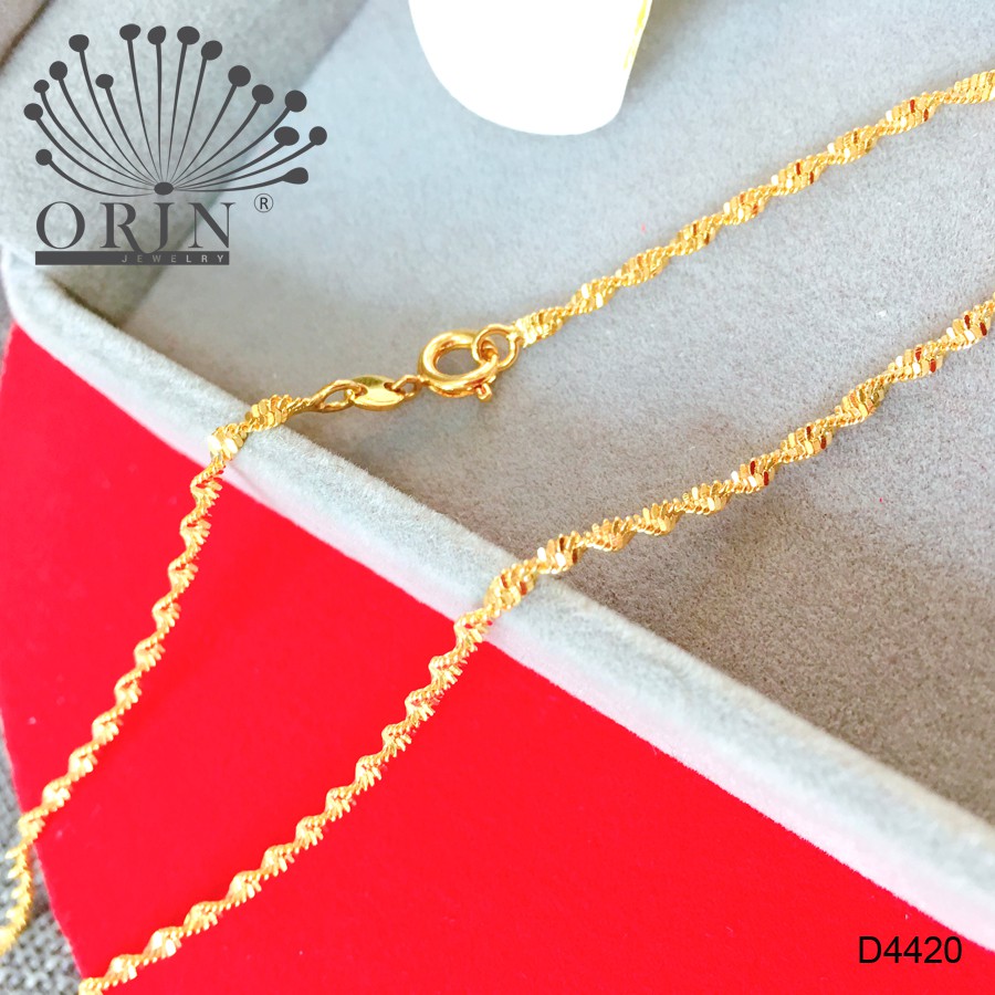 Orin D4420 สร้อยคอบิดหัวเข็มขัดกลมทนทาน 24 สีคุณภาพสูง