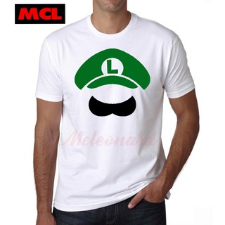 เสื้อแฟชั่นผญ sexy - Luigi เสื้อที่กําหนดเองไวนิลตัดผู้ชาย Tees ผู้หญิงS-5XL