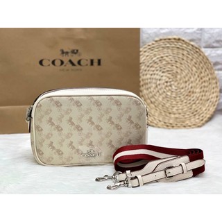 COACH JES CROSSBODY WITH HORSE AND CARRIAGE PRINT