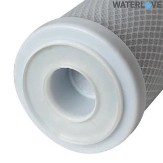 ไส้กรองน้ำคาร์บอนบล็อก CTO ขนาด 10 นิ้ว เส้นผ่าศูนย์กลาง 2.5 นิ้ว (Carbon Block it: Reduce Chlorine Taste & Odor)