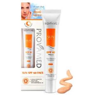 Provamed Sun Face SPF50+ PA+++ ครีมกันแดดบางเบา