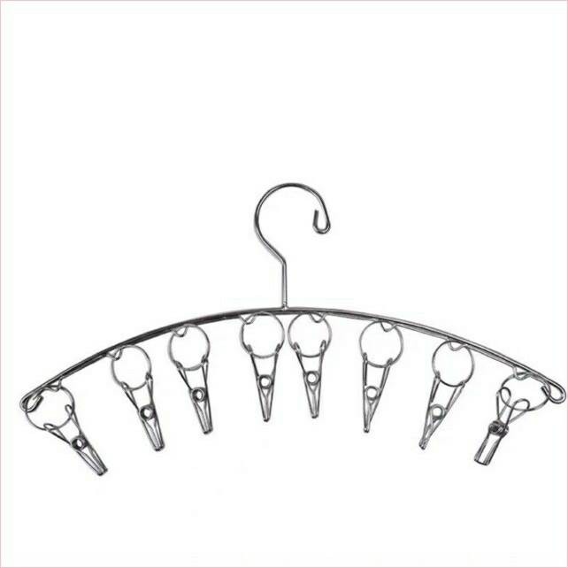 🦁 ราคาพิเศษ ที่หนีบผ้า สแตนเลส 20 ที่หนีบ ไม่ขึ้นสนิม  สแตนเลส หนา 2.5 mm 3 แบบให้เลือก 🌈#020 - รูปที่ 6