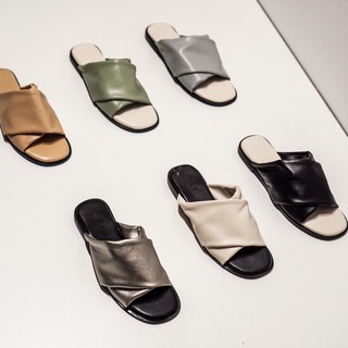 Moon sandals (+1size) รองเท้าแตะสวม มินิมอล สายนุ่มมาก พร้อมส่งค่า (Wila shoes)