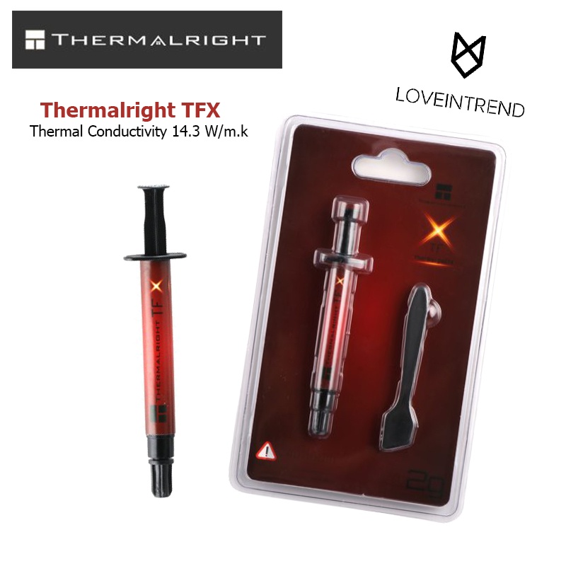 ซิลิโคน Thermalright TFX Thermal Compound 2g./14.3 W/m.k