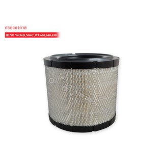 กรองอากาศ HINO WO4D,NO4D,WU600,640,650,XZU600,640,650 AIR FILTER (17801-78110)