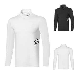 Titleist เสื้อยืดคอกลม แขนยาว ระบายอากาศ สไตล์สปอร์ต สําหรับผู้ชาย OjrB