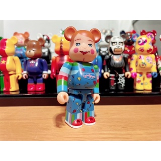 (ของแท้ไม่มีกล่อง) Be@rbrick Series 25 Horror: Good Boy in Childs Play and the killer doll Chucky  (Bearbrick)